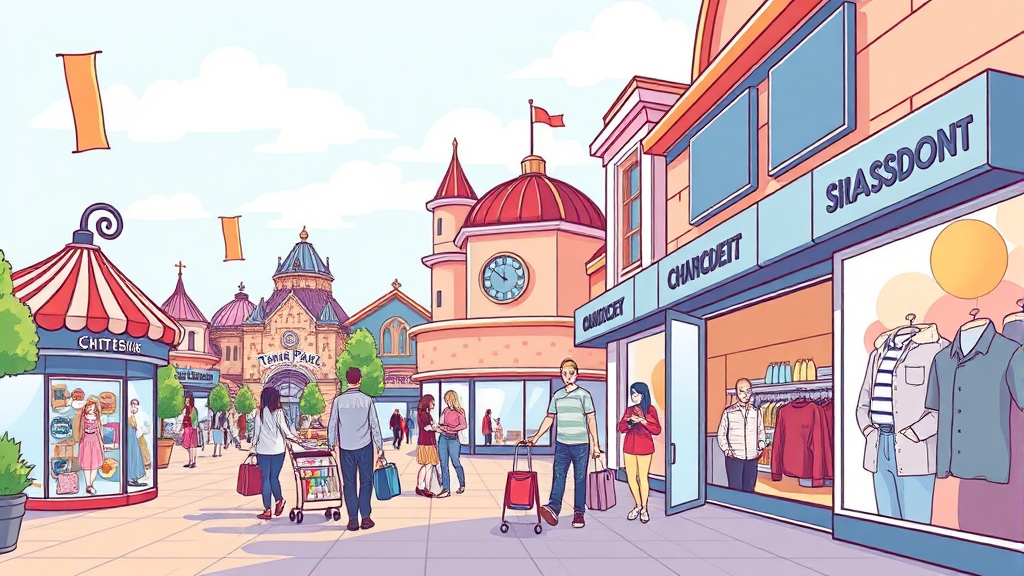 알뜰 쇼핑 가이드: 프라자 할인 정보 및 쇼핑 팁 (illustration 스타일)