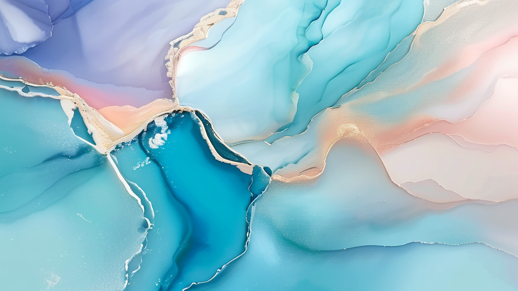 미국 증시 및 국내 증시의 변동성 분석 (watercolor 스타일)