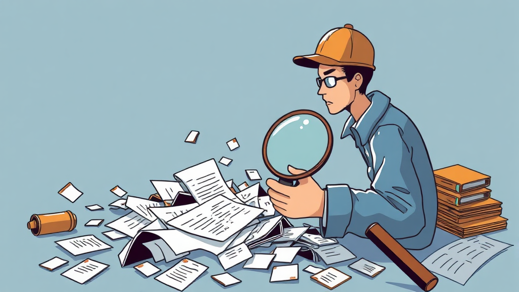 임금체불 신고 전, 준비사항 (illustration 스타일)