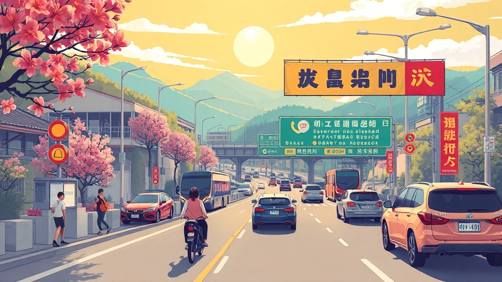 무료 통행 200% 활용 꿀팁 (illustration 스타일)