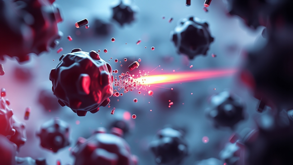 폐암 치료 방법과 최신 동향 (realistic 스타일)