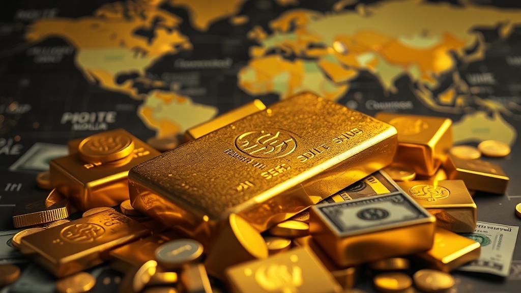 금값, 왜 이렇게 변동할까? (realistic 스타일)