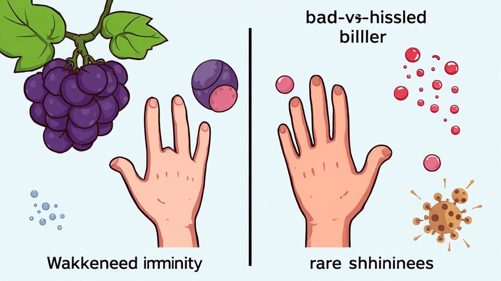 재발과 수포 모양의 차이 (cartoon 스타일)