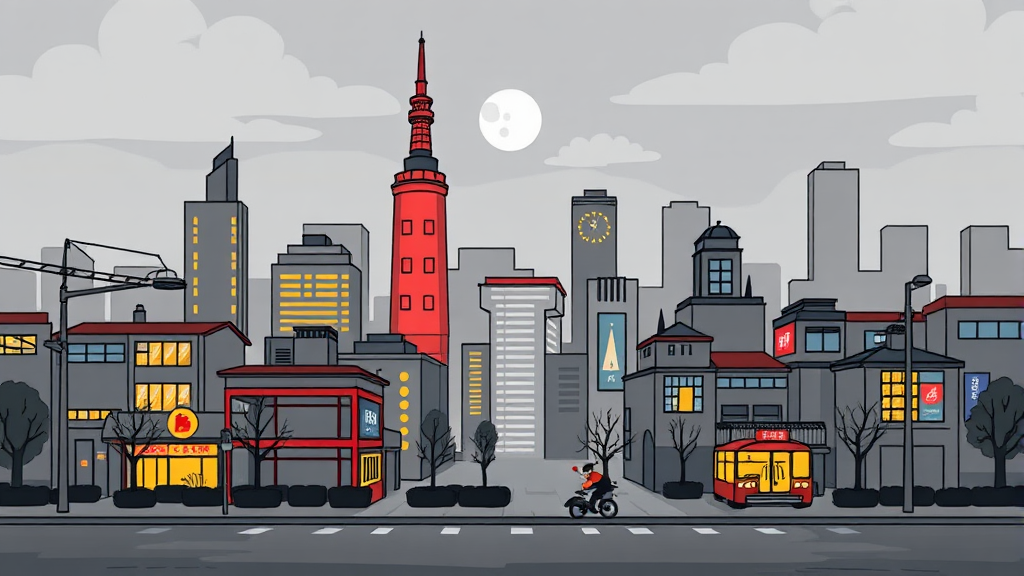 전세대출 6% 시대 도래 (cartoon 스타일)