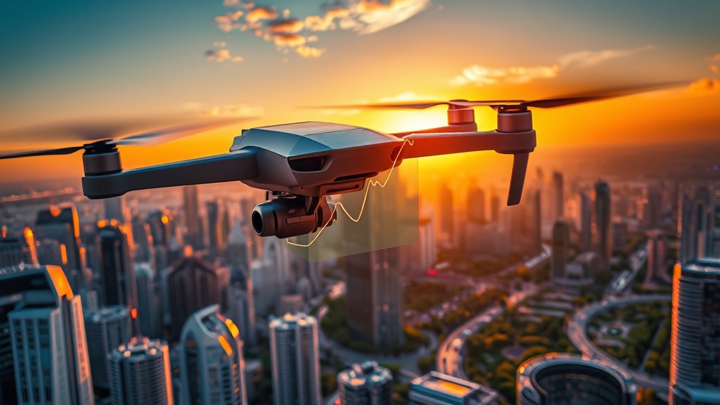주목해야 할 드론 기업은? (realistic 스타일)