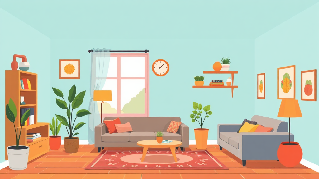 유당마을 평형별 입주 비용 및 포함 내역 (cartoon 스타일)