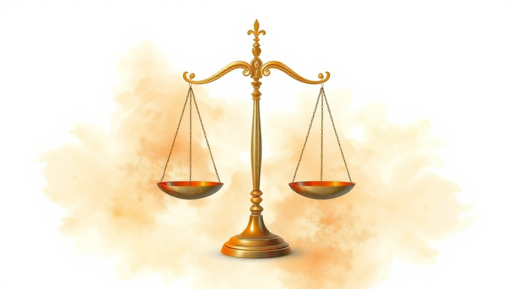 가족 간 재산 범죄 발생 시 대처 (watercolor 스타일)