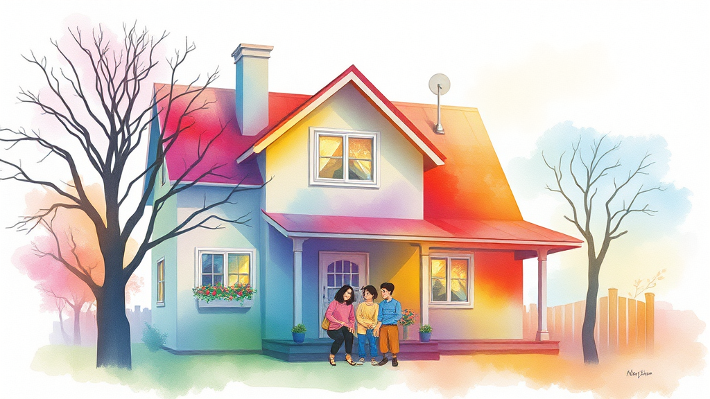 2026년 월세 세액공제 핵심 요약 (watercolor 스타일)