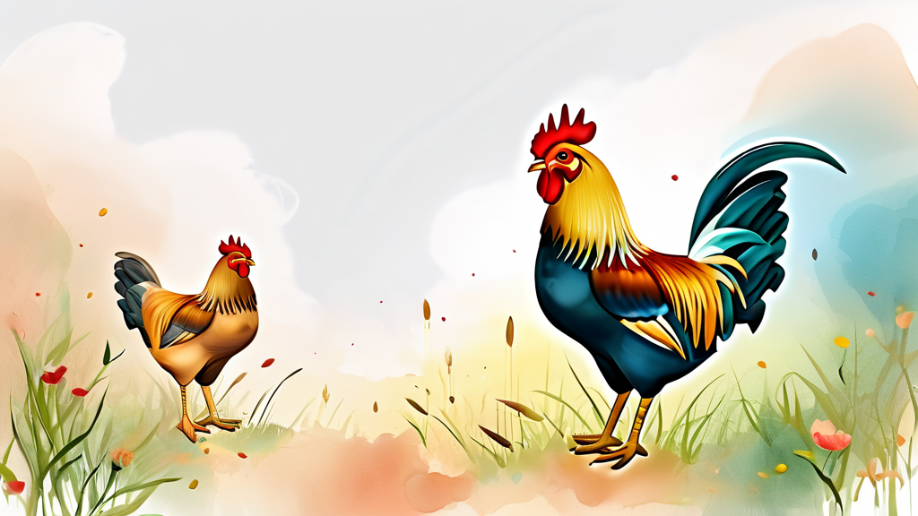 하림의 식품 밸류체인 완성 및 옴니채널 구축 (watercolor 스타일)