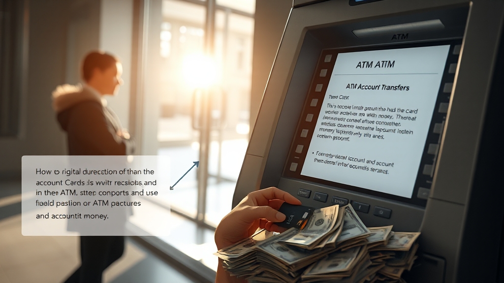 ATM 출금 vs 계좌 이체, 어떤 방법이 좋을까? (realistic 스타일)