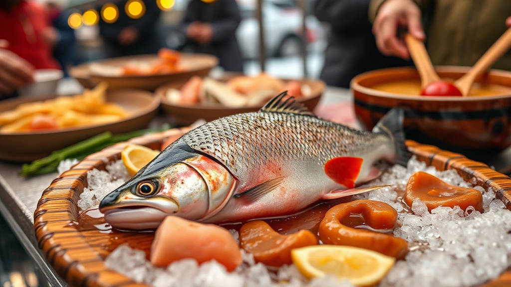 먹거리 & 편의시설 완벽 정리 (realistic 스타일)