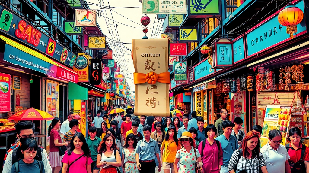 온누리상품권의 지역 경제 활성화 효과 분석 (popart 스타일)