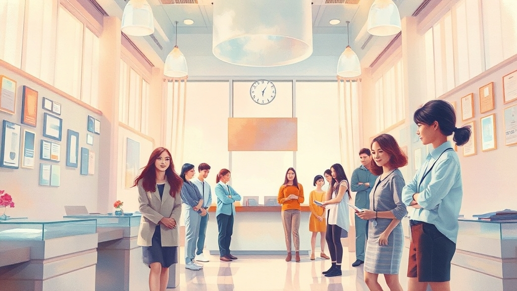 신청 방법, 어렵지 않아요! (watercolor 스타일)