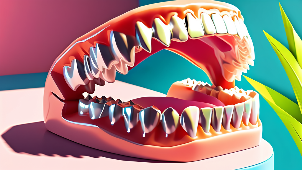 치아교정 후 유지 장치 비용 확인하기 (illustration 스타일)