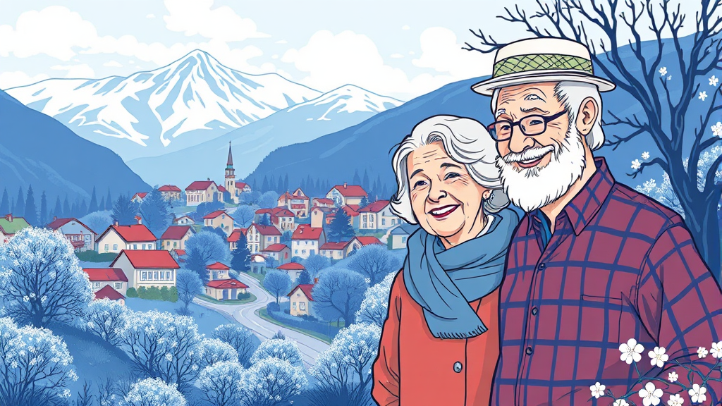 실버타운이란? (illustration 스타일)