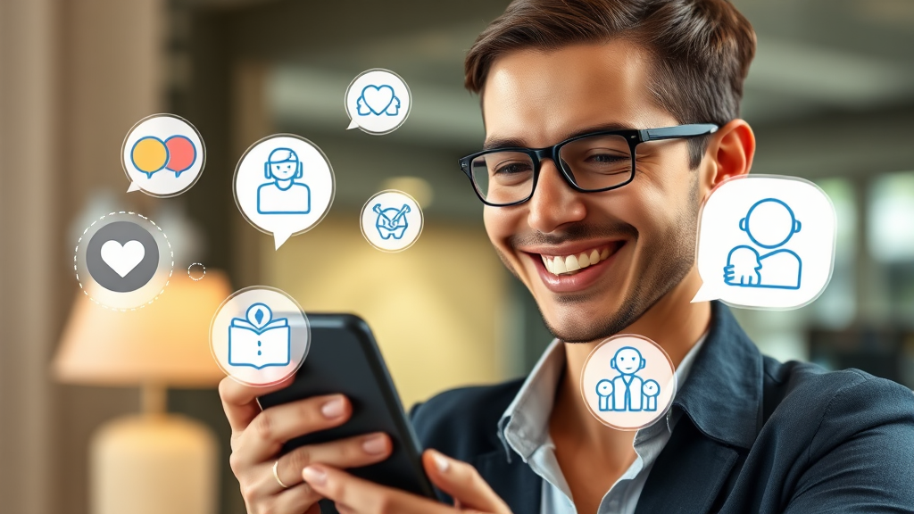 주요 상담 업무 및 문의 유형 (realistic 스타일)