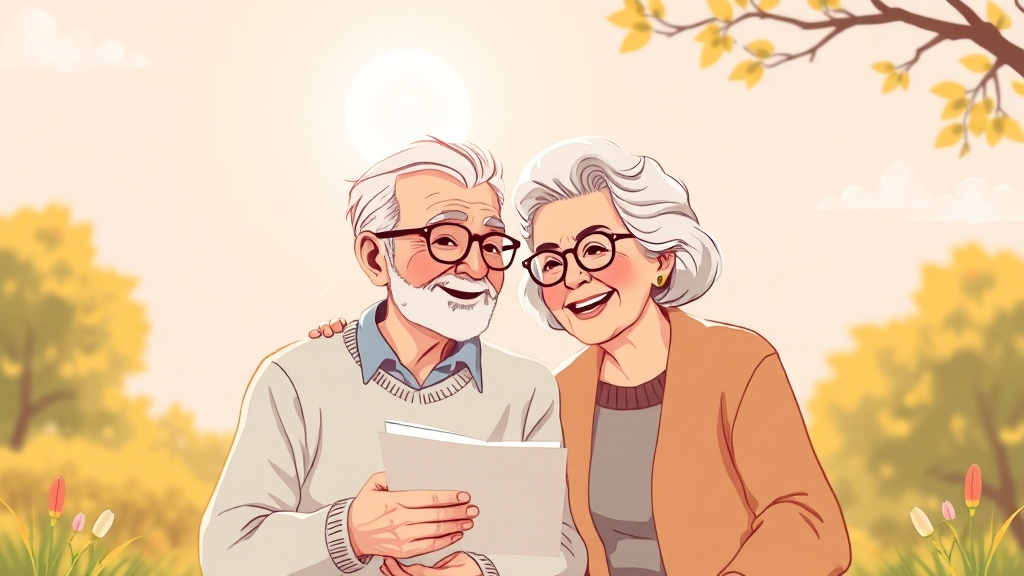 노후준비 진단, 왜 필요할까? (illustration 스타일)