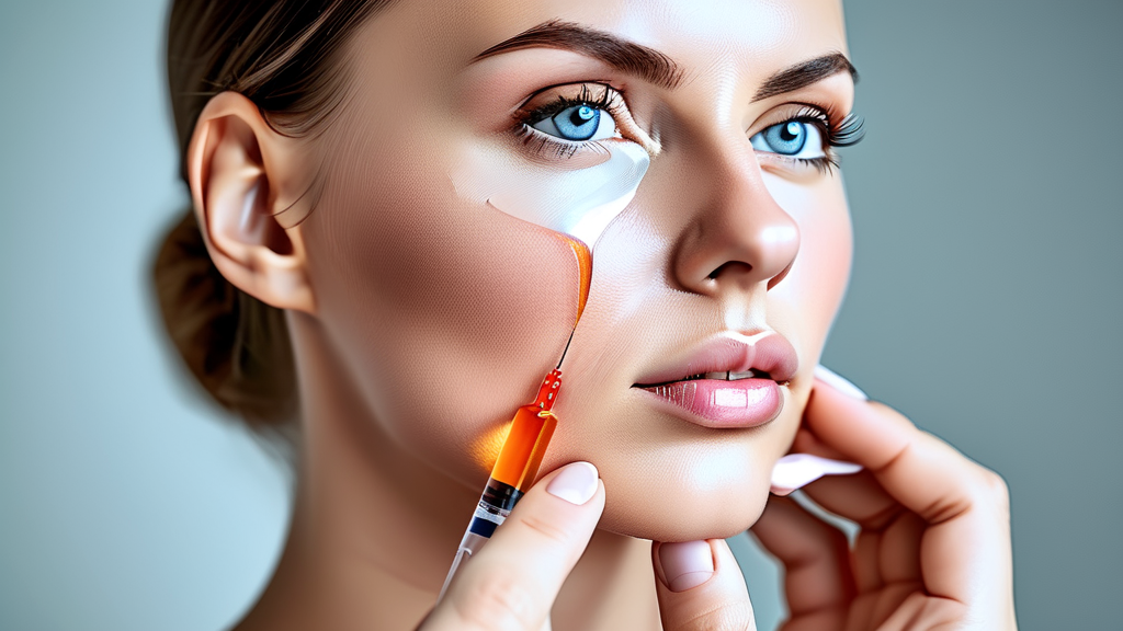 지방분해주사 시술 부위별 특징 (realistic 스타일)