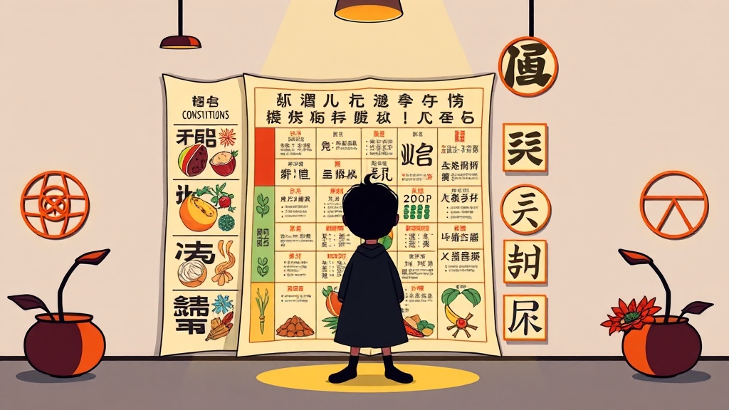 나에게 맞는 체질 찾기 (cartoon 스타일)