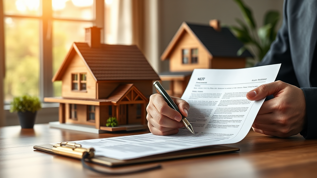 근저당 설정 시 꼭 알아야 할 유의사항 (realistic 스타일)