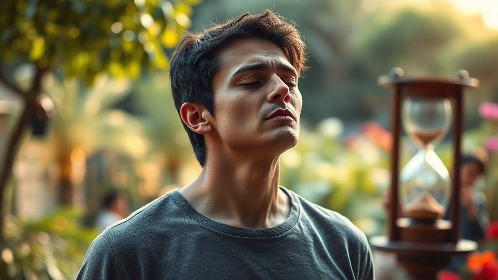 일상 속 분노 조절 기술 (realistic 스타일)