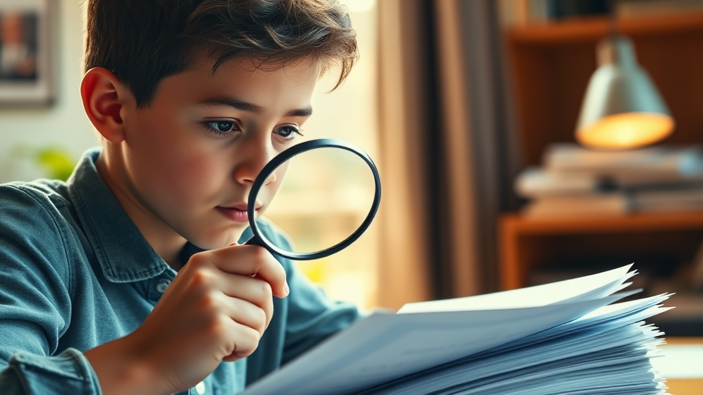 필요 서류 체크리스트 (realistic 스타일)