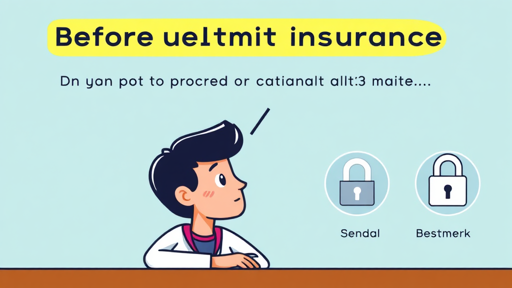 치아보험 가입 전 반드시 확인해야 할 사항 (cartoon 스타일)