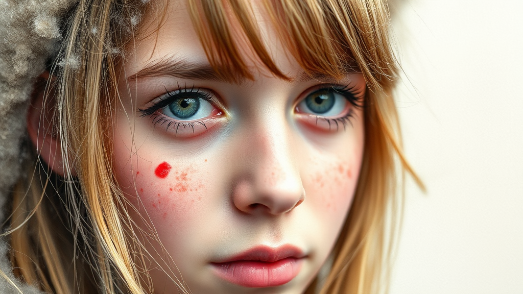 두피 백선의 원인과 악화 요인 (watercolor 스타일)