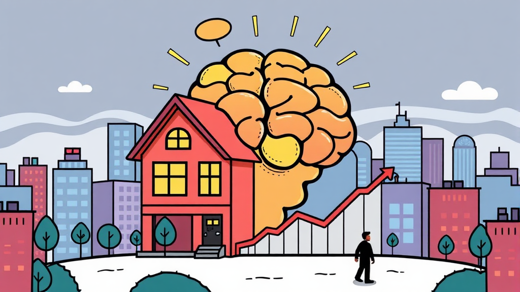 2026 부동산 시장 대전망 3 2026 부동산 심리 영향 (cartoon 스타일)