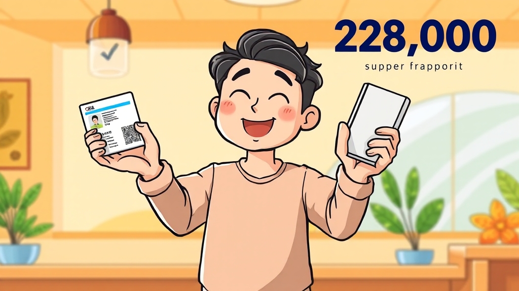 신청 방법과 절차 안내 (cartoon 스타일)