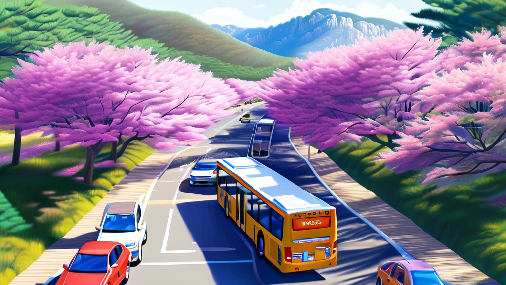 알찬 고려산 여행: 주차 및 교통 팁 (realistic 스타일)