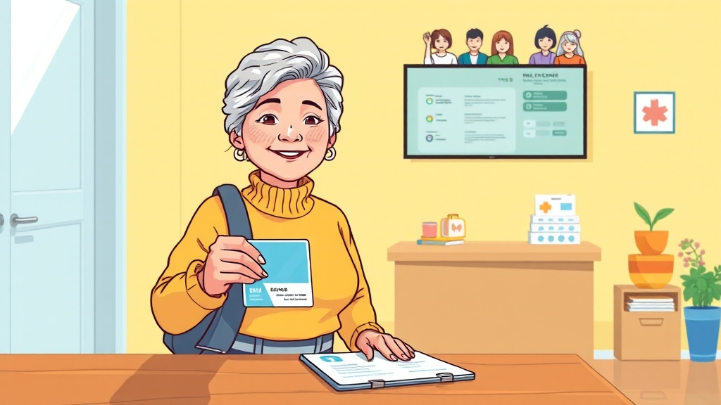 온라인/오프라인 신청 가이드 (cartoon 스타일)