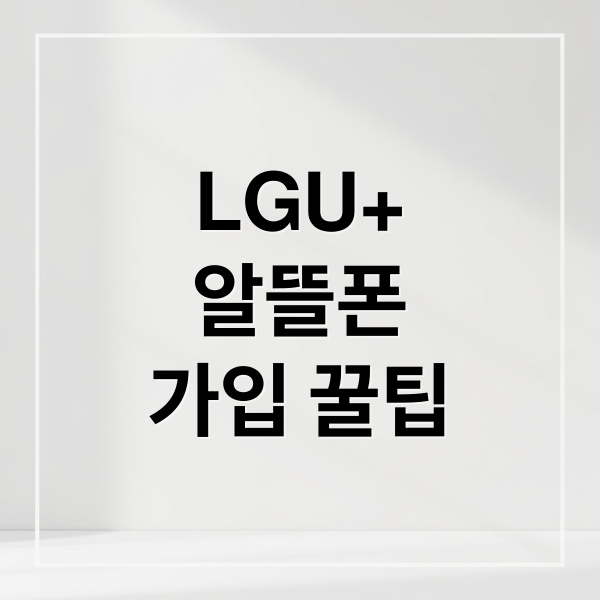 LGU+
알뜰폰
가입 꿀팁 (LGU+ 알뜰폰 후불 LG텔레콤 가입)