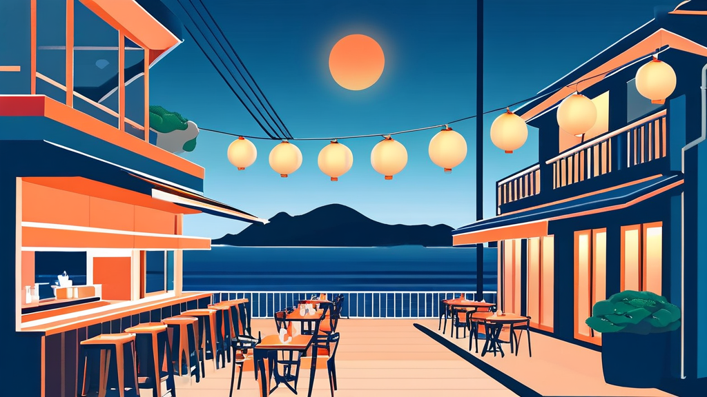 KTX 여수 여행: 놓치면 후회할 필수 코스 총정리 (illustration 스타일)