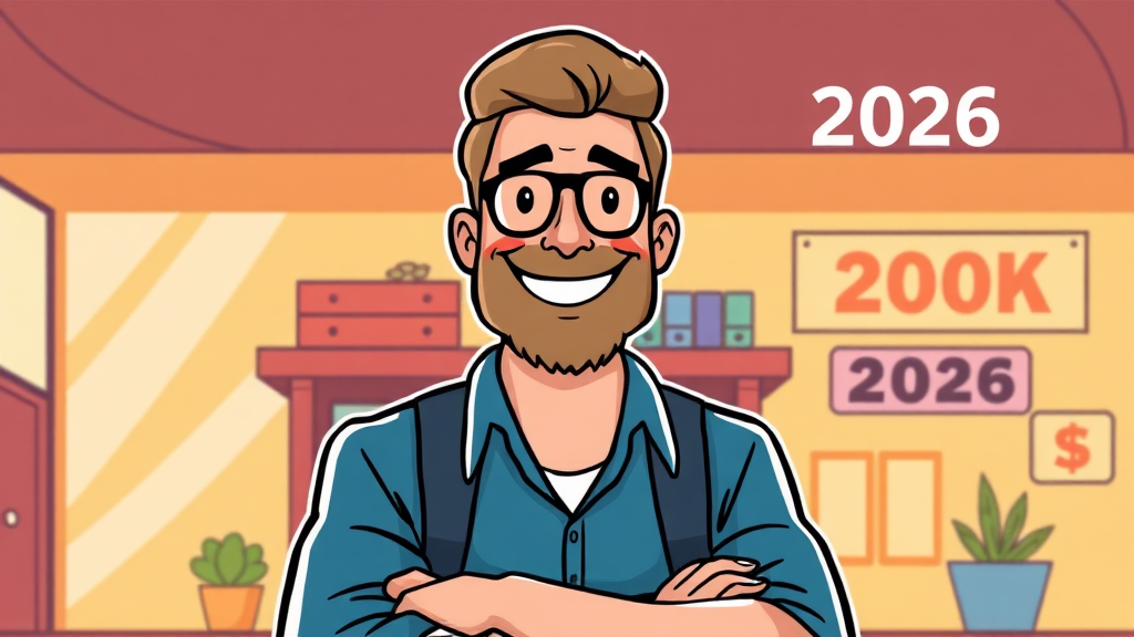 2026년 지원금 정책 (cartoon 스타일)