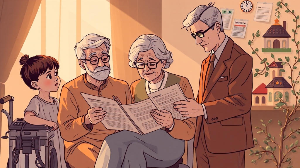 간병 기여도, 유류분 소송에 미치는 영향 (illustration 스타일)