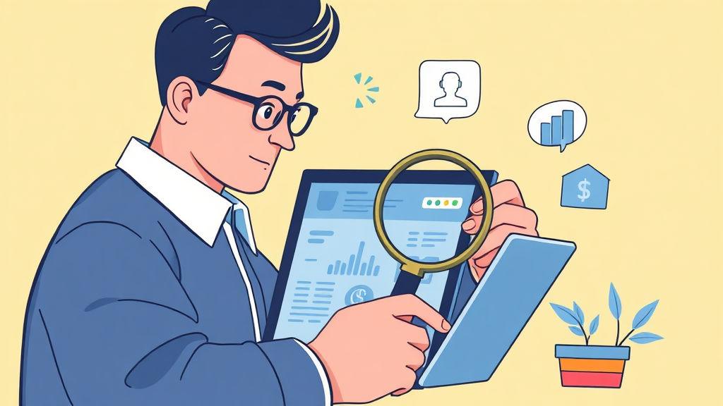 온라인 금융조회, 주의사항 및 문제 해결 (illustration 스타일)