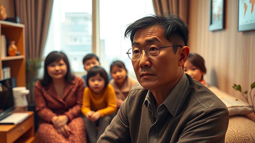 주요 등장인물 관계 및 서사 (realistic 스타일)