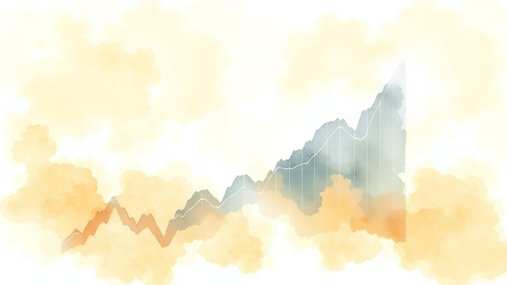 AI 주식 투자의 장단점 (watercolor 스타일)