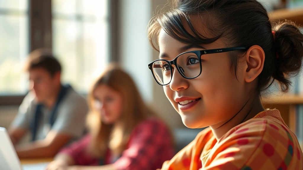 교육 전문가 (realistic 스타일)