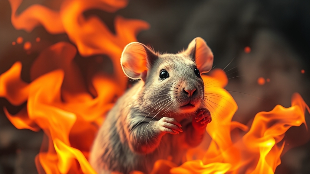 2026년 쥐띠 운세 핵심 (realistic 스타일)