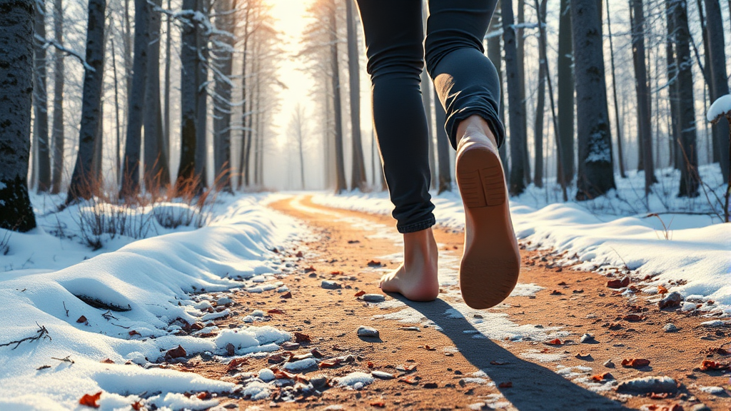 안전하고 효과적인 맨발걷기 실천법 (realistic 스타일)