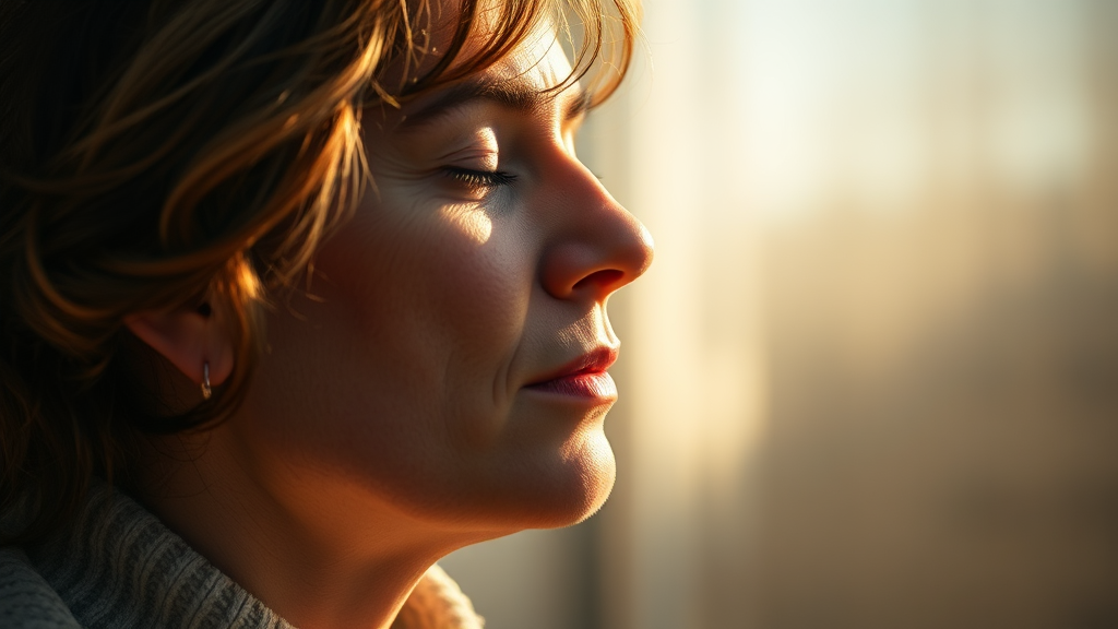 공황 발작 시 대처 방법 (realistic 스타일)