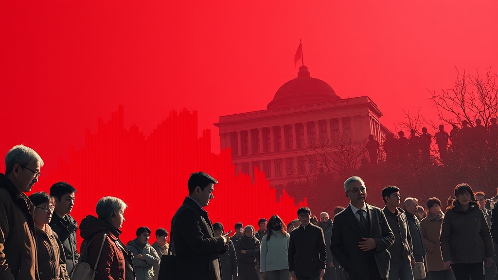 정치·사회 주요 이슈 (realistic 스타일)