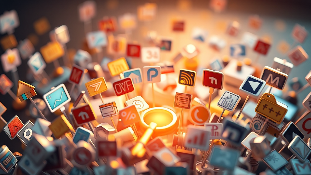 주요 금리 비교 사이트/앱 소개 (realistic 스타일)