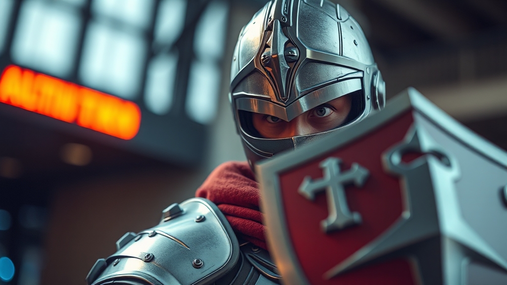 IP 주소, 개인 정보 유출될까? (realistic 스타일)