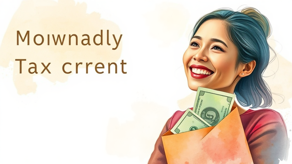 월세 세액공제, 이것만은 꼭 알아두세요! (watercolor 스타일)