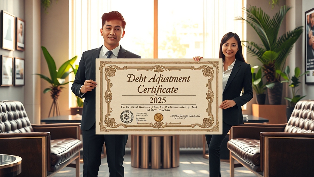 채무조정 대상 및 지원 범위 (realistic 스타일)