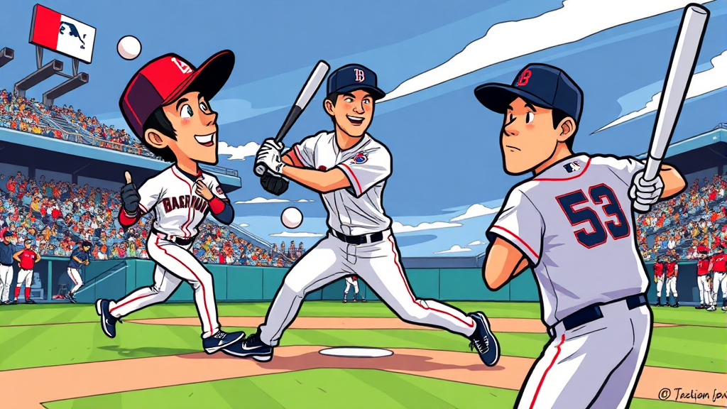 일본 대표팀: 역대 전력과 현재 전망 (cartoon 스타일)