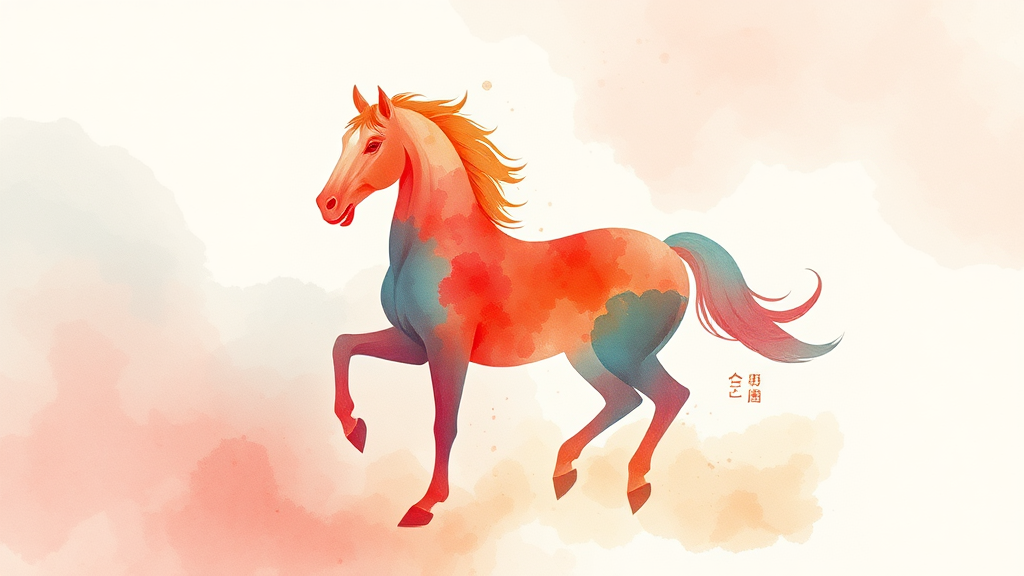 신한생명 무료운세, 무엇을 얻을 수 있나요? (watercolor 스타일)